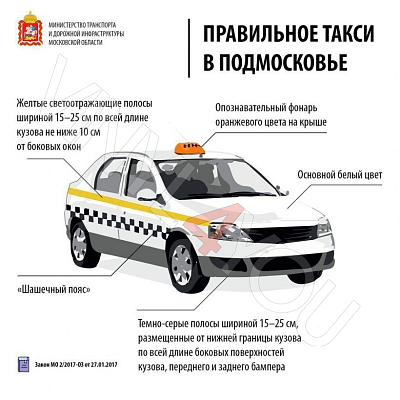 Комплект для такси ГОСТ