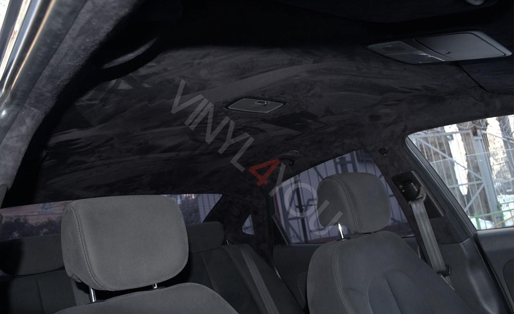 Алькантара черная