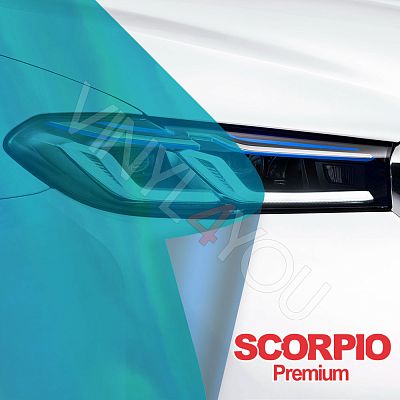 Тонер на фары Scorpio хамелеон синий