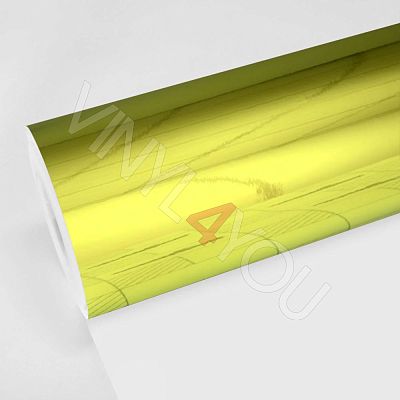 Пленка Зеркальный хром зеленый TeckWrap - Lime Green - CHM15-HD