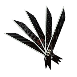 Лезвия из высокоуглеродистой стали YelloTools, 9мм, 30° (упк. 10л)