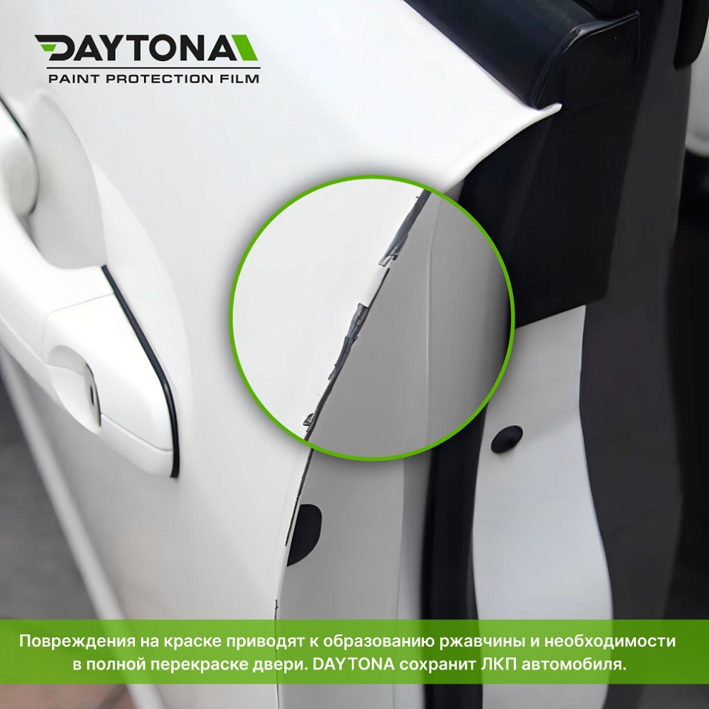 Защитная лента гибридный полиуретан DAYTONA PPF H300 ширина 3см (длина 10 м)
