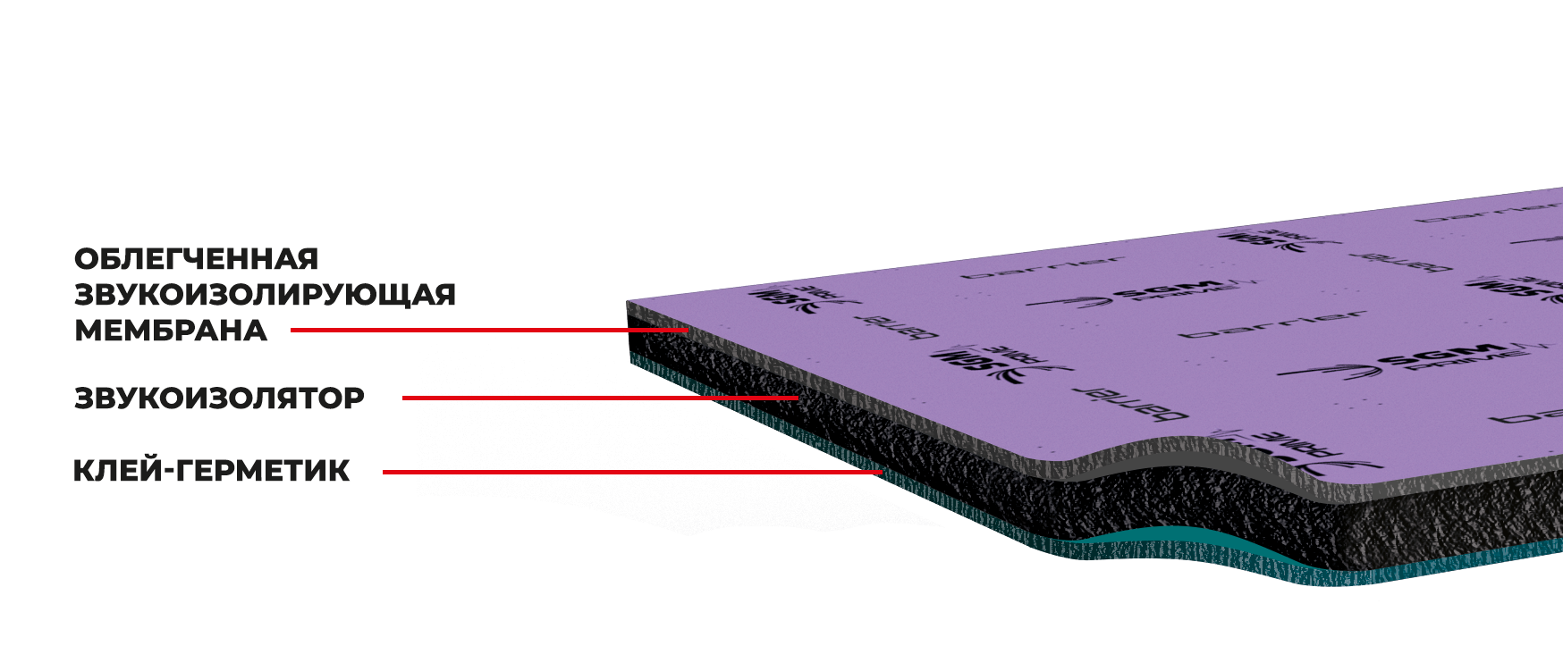 Звукопоглотитель SGM Barrier Lite Prime